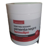 Creme De Medidas Gel Pimenta Negra 500g Termogenico