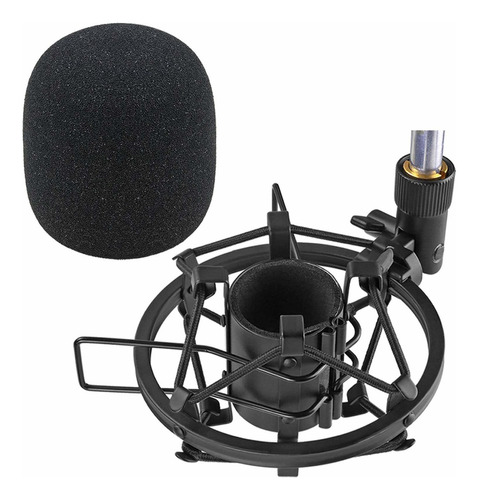 Sunmon Sm58s Microphone Shock Mount Holder With Foam Wind