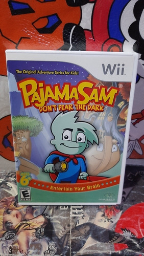 Pajama Sam Don't Fear The Dark Para Wii Juego Raro,funciona.