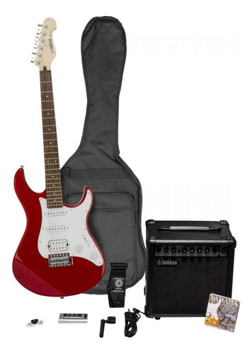 Yamaha Eg112gpii Paquete Guitarra Eléctrica Rojo Metálico Rd Orientación De La Mano Diestro