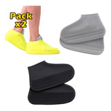 Pack X2 2 Fundas Calzado Impermeables Cubre Calzado Aislante