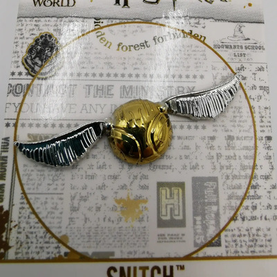 Snitch Dorada Harry Potter Monogram Pin Metalico | Envío gratis