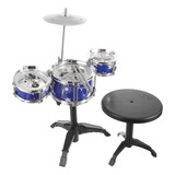 Juguete Musical Infantil Jazz Drum Color Azul