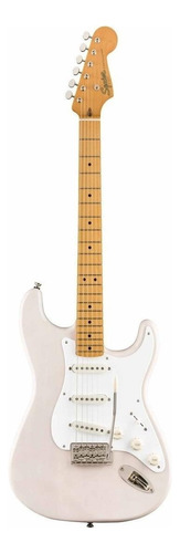 Guitarra Eléctrica Squier By Fender Classic Vibe '50s Stratocaster De Pino White Blonde Poliuretano Brillante Con Diapasón De Arce