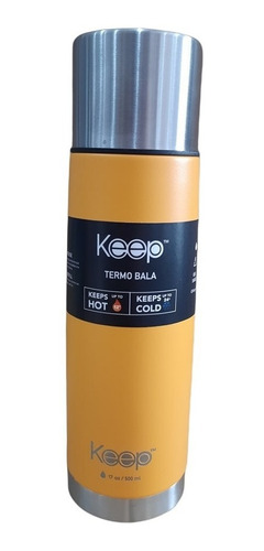 Termo Bala Keep 500ml 4 Colores Mate Té Café