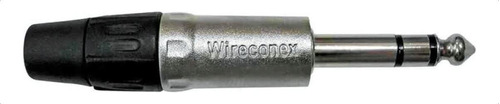 Conector P10 Macho Linha Stereo- Wireconex