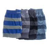 Pack De 6 Boxers Dufour Original De Hombre Rayados S/costura