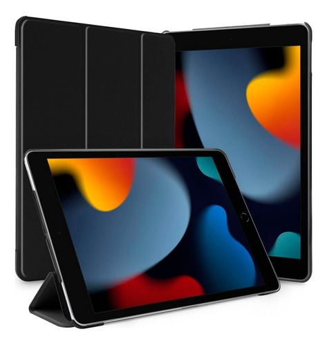Capa Smart Cover Compatível iPad 7a, 8a E 9a Geração / 10.2 