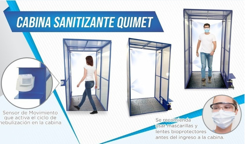 Cabina Sanitizante, Quimet