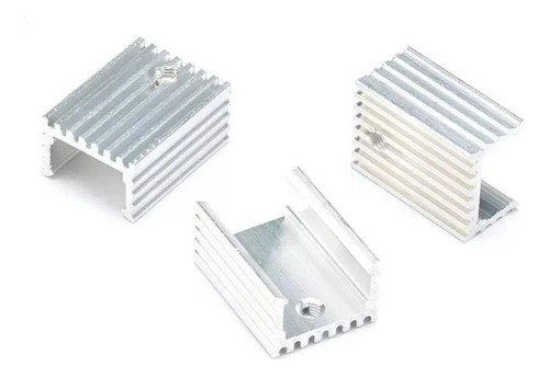 Disipador De Calor De Aluminio Para Transistor To-220, 10pzs