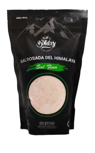 Sal Rosada Del Himalaya Fina 3kg. Agronewen