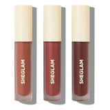 Sheglam Matte Allure Mini Liquid Lipstick Set X 3