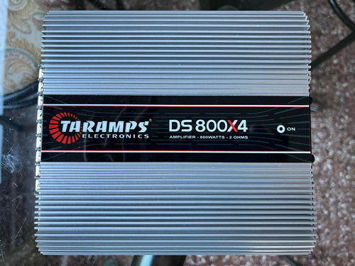 Amplificador Taramps 800x4 Rms 4 Canales Digital A 2 Ohm