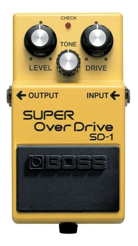 Pedal De Efecto Boss Sd-1 Super Overdrive