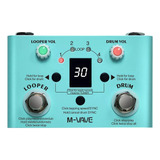 Pedal M-vave Lost Tempo Effect Drum & Looper Effector Mini