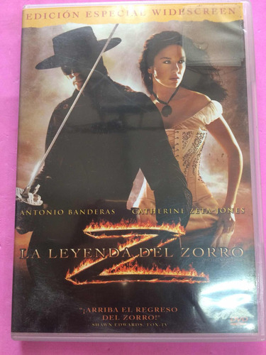 La Leyenda Del Zorro Dvd Original