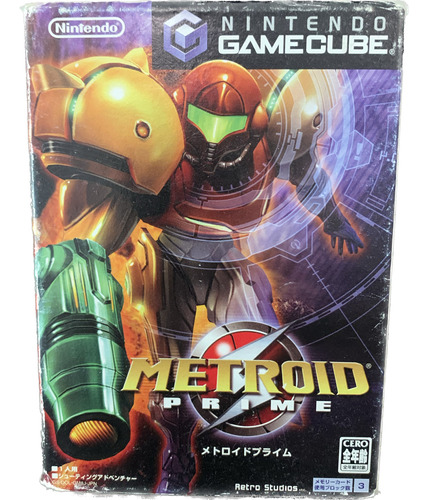 Nintendo Gamecube - Metroid Prime - Japonês