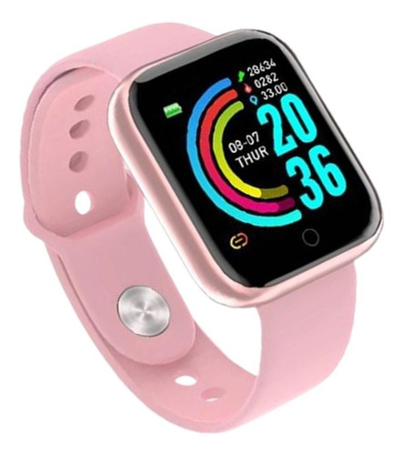 Relógio Inteligente Smartwatch D20 Feminino Y68 Promoção