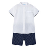 Conjunto Bermuda Mayoral Niño 2 Piezas Lino