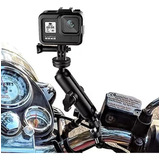 Soporte Gopro Camara Acción Manillar Moto Brazo Giratorio