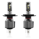 Kit 2 Faro De Coche Led Foco Lupa H4 120w 6500k 12000lm