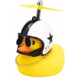 Patito Army Amarillo Con Luz Sonido Y Liga Decorativo 