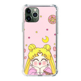 Funda Sailor Moon B Para iPhone Antigolpes