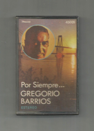 Gregorio Barrios Por Siempre Cassette Usado