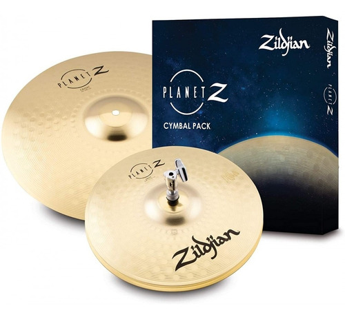 Set Platillos Zildjian Zp1316 Planet Z Hi Hat 13 + Crash 16