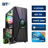 Cpu Pc Gamer I7 6700 32gb Ddr4 Ssd 960gb 550w Gtx1660 6gb