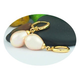 Aretes Pendientes Broqueles Oro 18k Mujer Dama Casual Fino