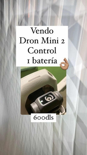 Dron Dji Mavic Mini 2 + Batería + Control