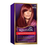 Tintura Koleston Kit Wella Permanente 366 Castaño Violeta Oscuro