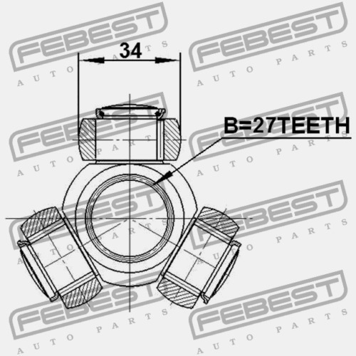 Triceta Nissan Micra March K11 1992 2002 27 Dientes A 20dia Foto 2