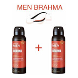 Kit C/2un. Brahma Men Desodorante Aerossol 75g/125ml