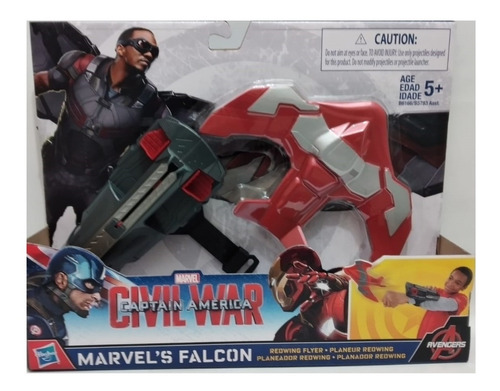 Nerf Marvel´s Falcon Planeador Redwing Civil War 