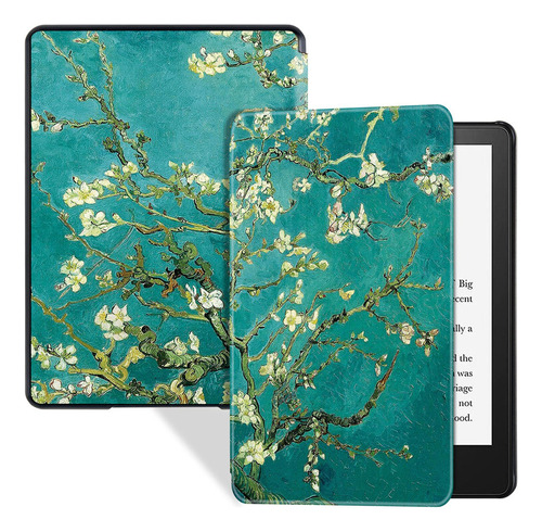 Capa De Couro Pu Para Kindle Paperwhite Signature Edition