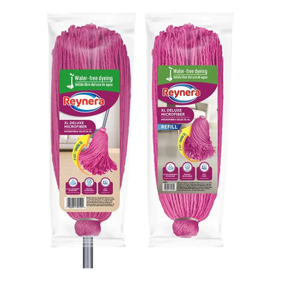 Trapeador Mop Microfibra Selecta Xl Y Repuesto Reynera | Envío gratis