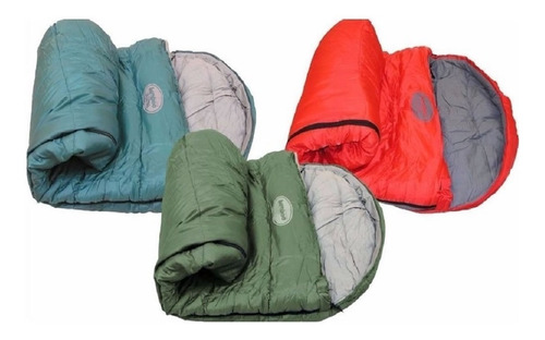 Bolsa De Dormir Bamboo Alpes -5 Grados Colores Camping.