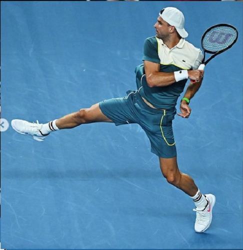 Short Dimitrov Djokovic Lacoste Sport Medvedev Federer Nadal
