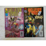 Wolverine Gambit Nºs 1 E 2! Editora Abril 1997!