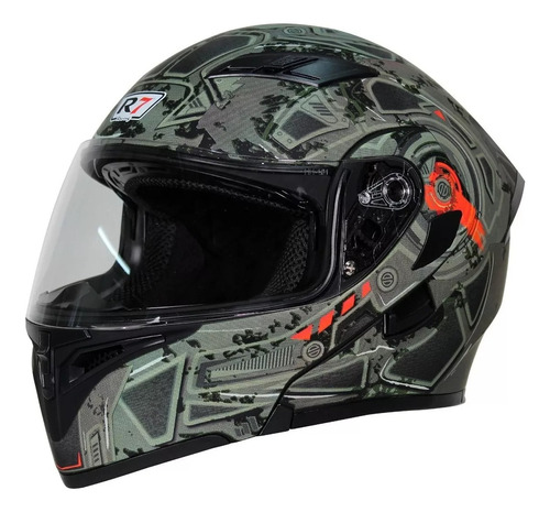 Casco Moto Abatible Certificado Dot + Regalo R7 Racing