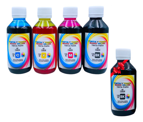 Tinta Dye Universal Tinta Para Hp Tinta Para Canon 125ml