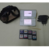 Nintendo Ds Lite Original + Juegos Y Accesorios 