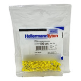 Anilha Cabo 0,5-6mm² Mhg2/5 Hellermann Número 0 Amarelo