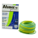 Cable Afumex Prysmian 2,5mm Lsoh Verde Amarilo Rollo X100mt