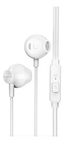 Auriculares Philips Taue 101 In Ear Con Microfono Blanco