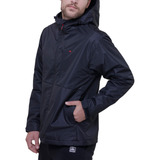 Campera De Hombre Montagne Viggo Con Polar Impermeable