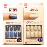 Uñas Postizas Kiss Glam Fantasy Y Masterpiece