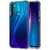 Funda Anti Golpes Para Xiaomi Redmi Note 8 + Vidrio Templado